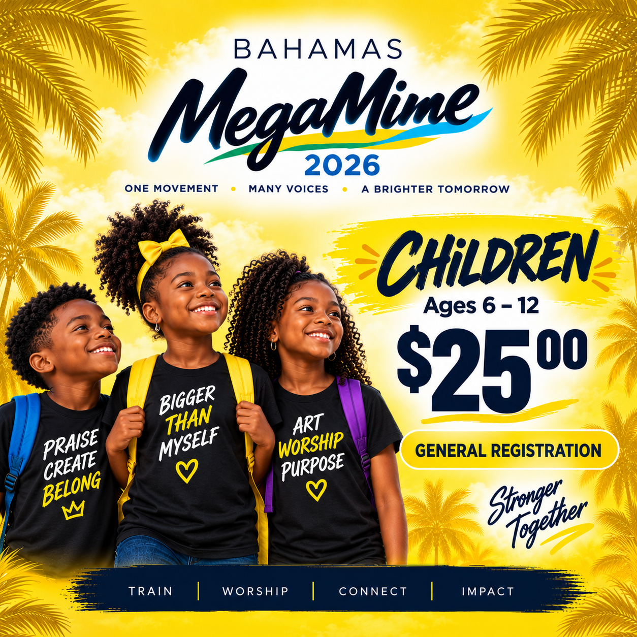 General Registration – Children (Ages 6–12) — $25.00