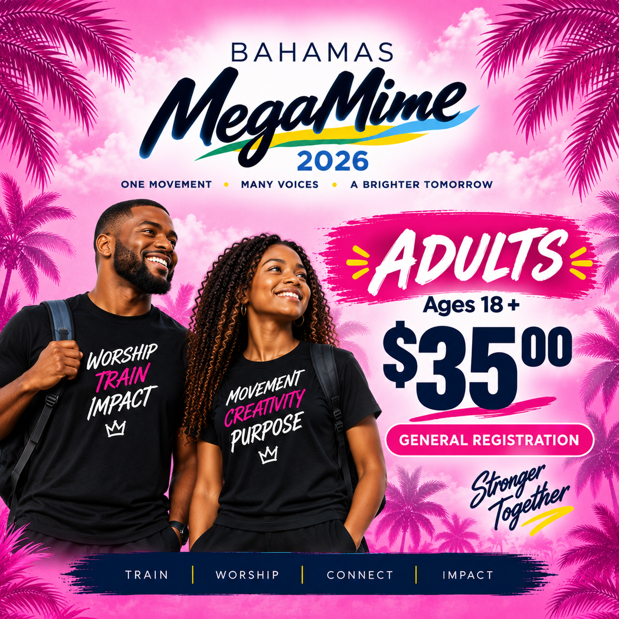 General Registration – Adults (Ages 18+) — $35.00