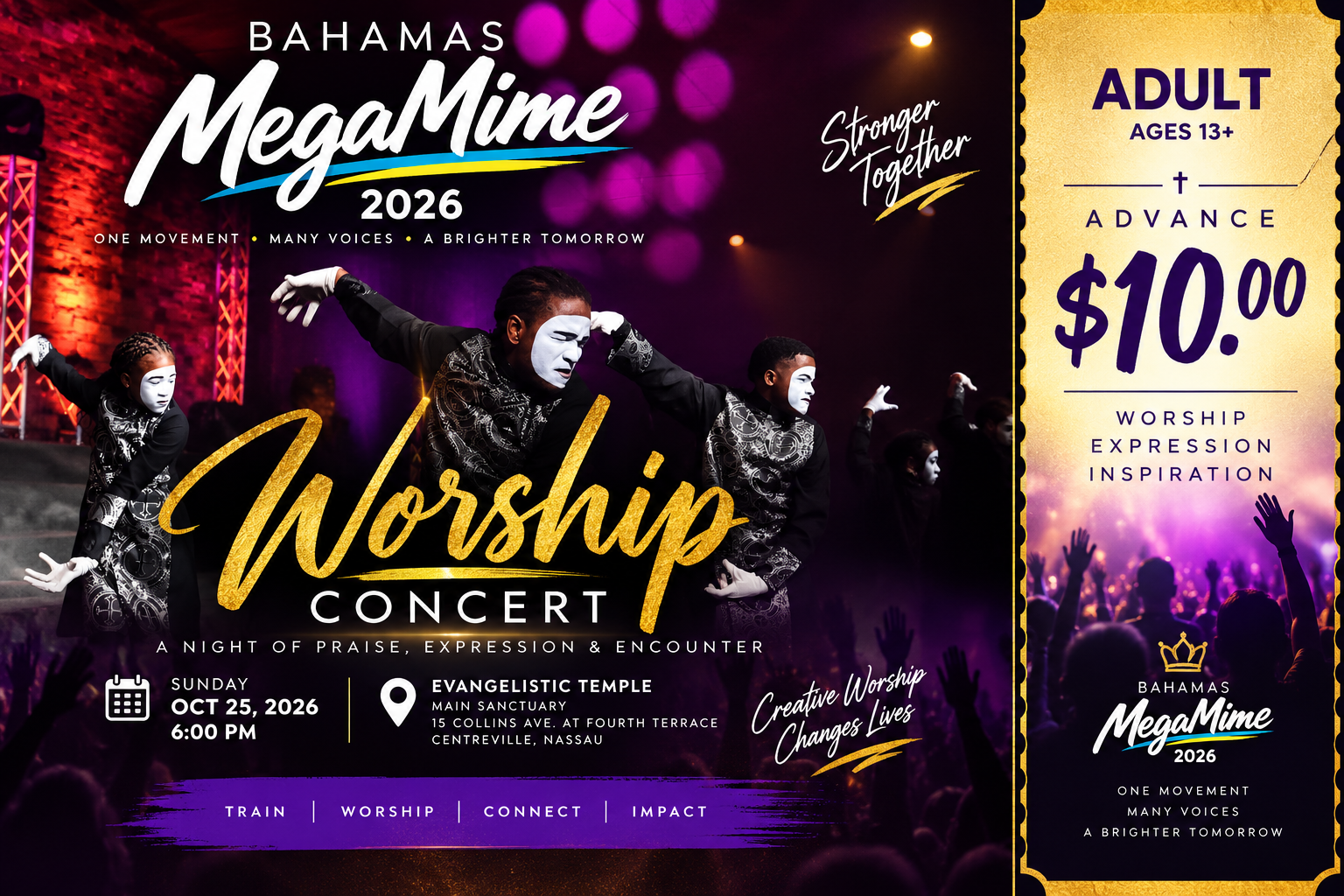 Worship Concert - Adult $10.00
